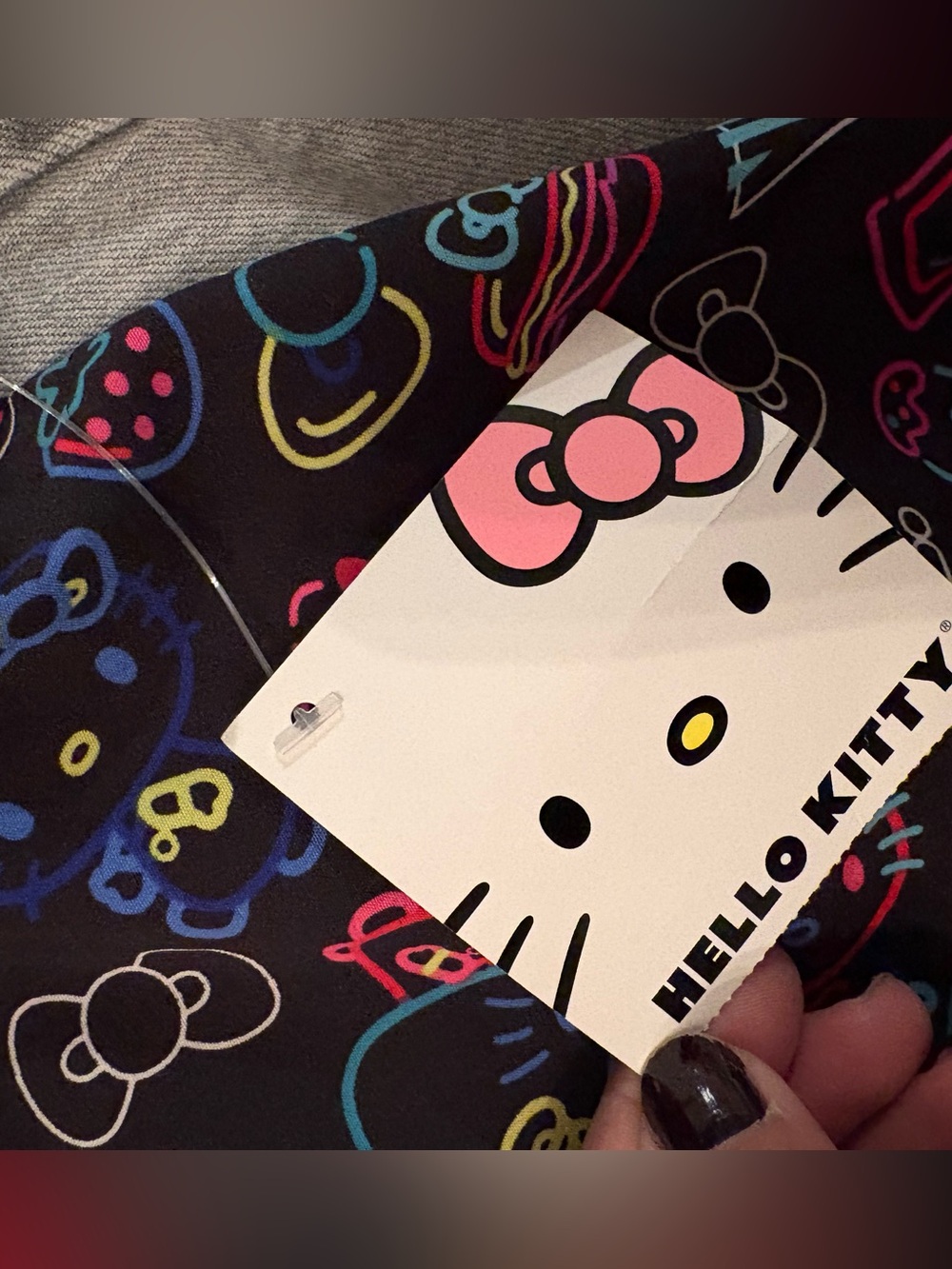 Authentic Hello Kitty V Neck 80s Shirt